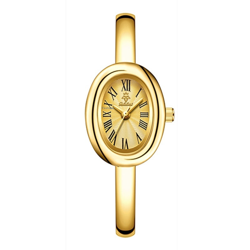 Women's Multifunctional Oval Retro Quartz Watch