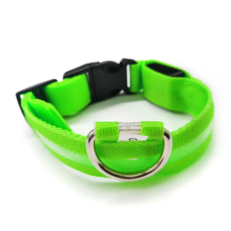 Leuchtendes Anti-Verlust-Hundemarken-Halsband