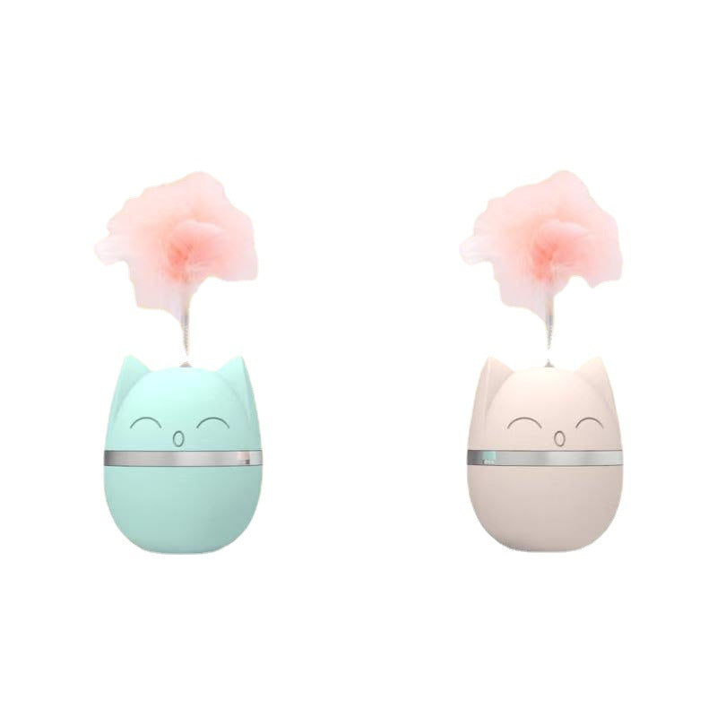 Household Simple Plastic Tumbler Cat Feather Toy