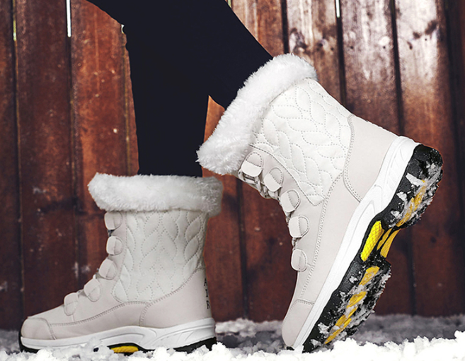 Warme Damen-Schneestiefel