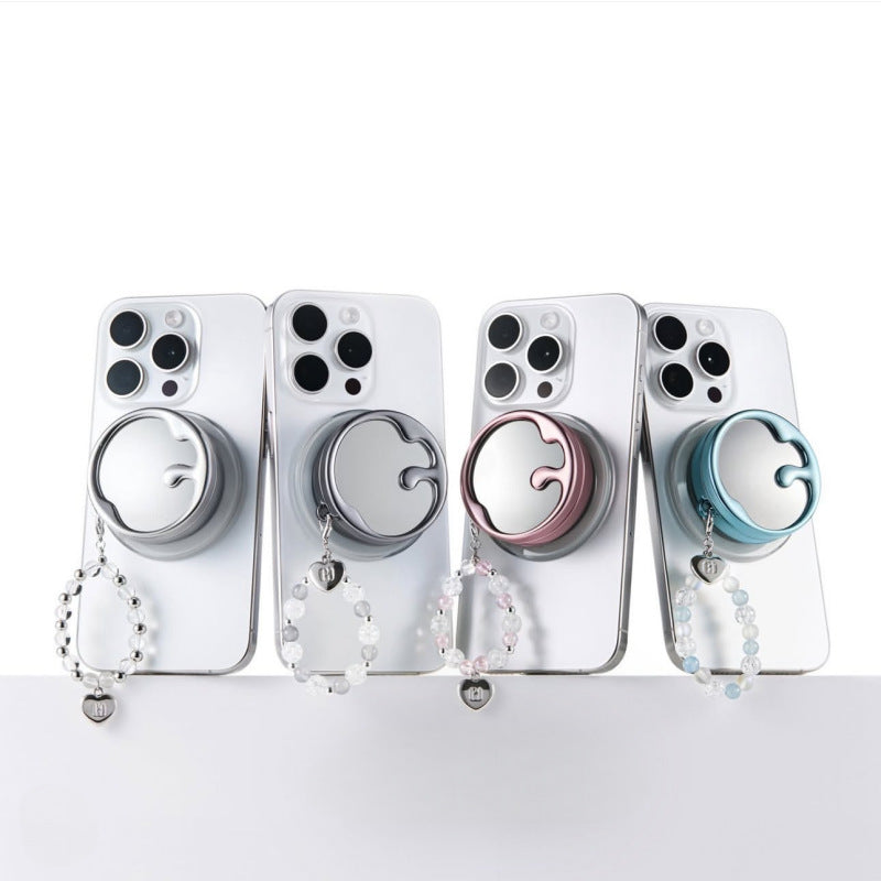 Powder Compact Blush Loose Powder Magnetic Phone Holder