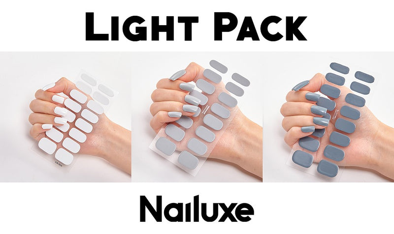 16 Autocolantes de Unhas Pure Color