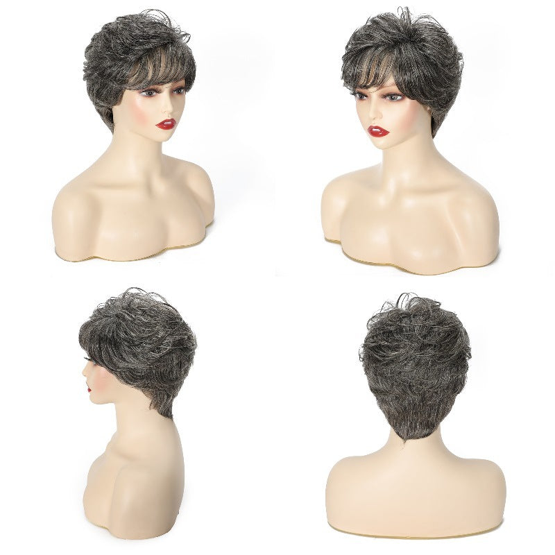 European And American Human Hair Wig Women