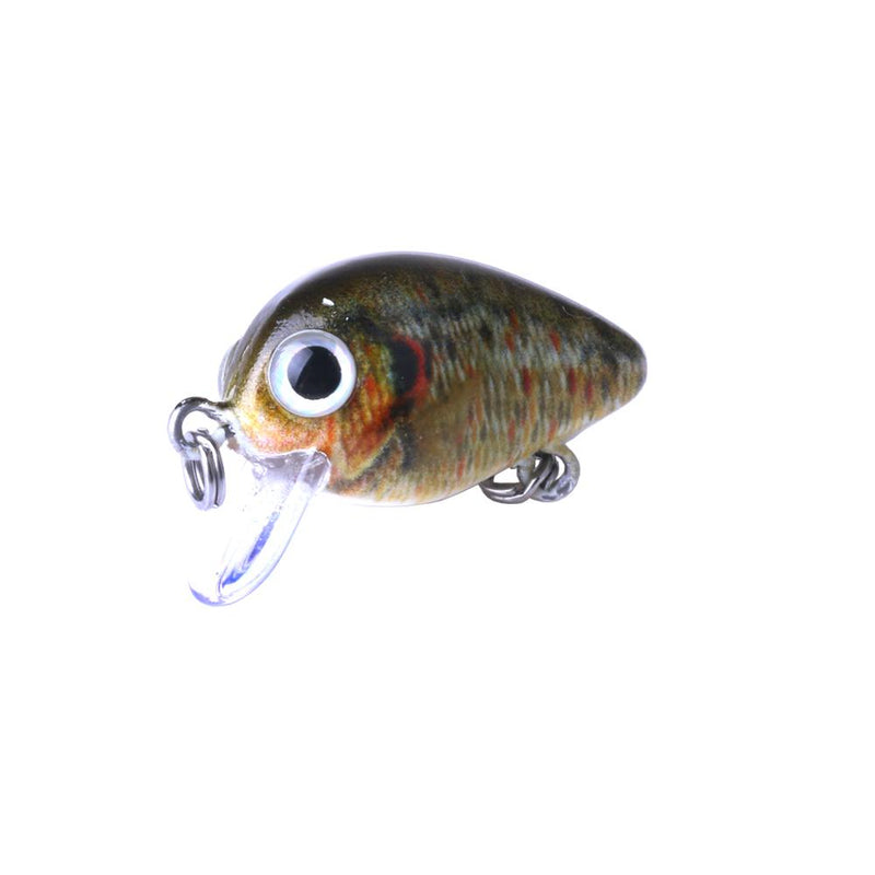 Mini-Crankbait-Angelköder 2,7 cm 1,5 g Köder-Set im Kasten