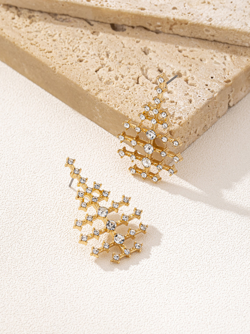 Heavy-duty Water-drop Irregular Fashionable Elegant Womens Earrings
