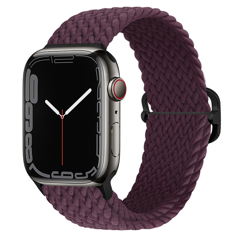 Single Loop Nylon Braided Elastic Strap
