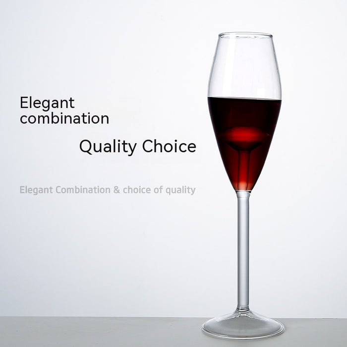 Creative Borosilicate Glass Diamonds Red Wine Glass Champagne Goblet