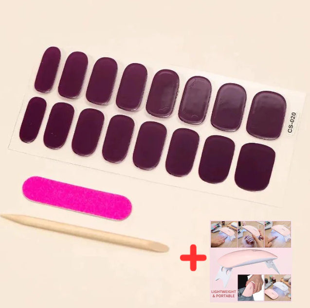 Nagel-Pads, Backlampen, tragbare Mini-Nagellampen zum Falten