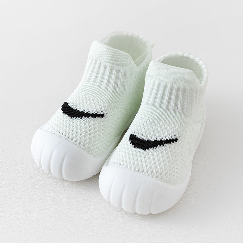 Frühling/Herbst Lauflernschuhe für Babys und Kleinkinder, atmungsaktiv, mit weicher Sohle
