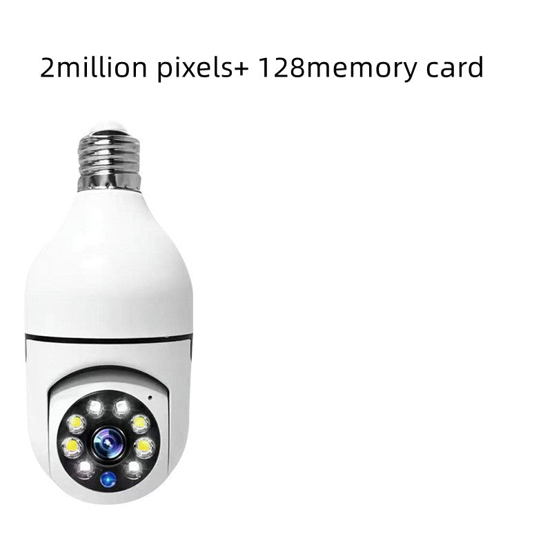 WLAN KAMERA 1080P Glühbirne 4-fach Zoom Kamera E27 Zuhause 5GWiFi Alarm Monitor