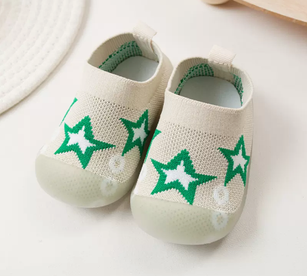 Sapatos de Caminhada com Sola Macia e Antiderrapante para Bebé (Primavera/Outono)