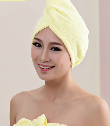 Toca de Secagem de Cabelo para Mulher, Toalha Absorvente para Cabelo