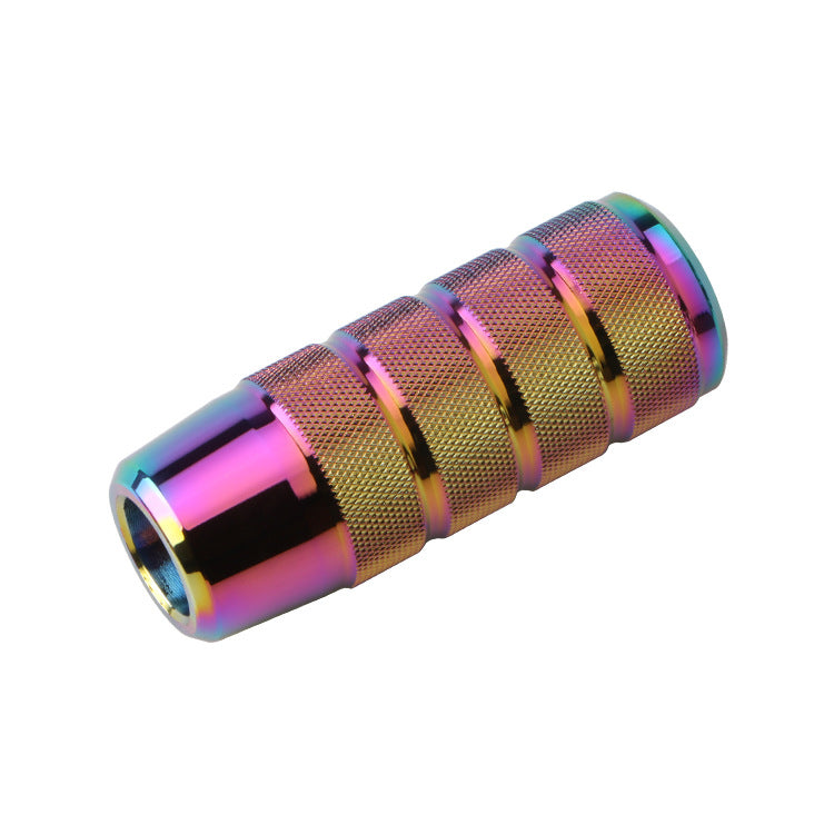 Metal Frosted Grilled Blue Colorful Gear Shift Head