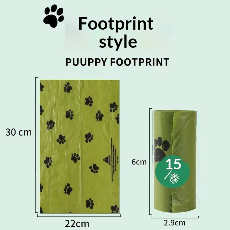 Pet Garbage Bag Wheat Straw Dispenser Bone Type Pooper Scooper