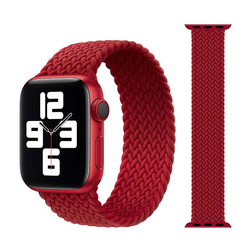 Single Loop Nylon Braided Elastic Strap