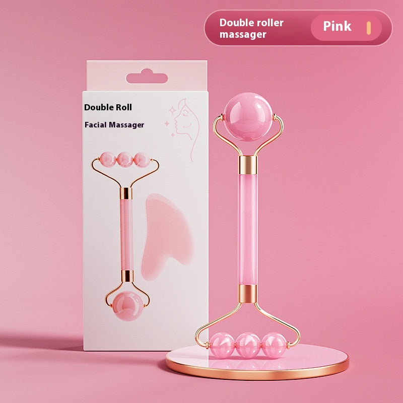 Jade-Roller für die Gesichts- und Augenmassage