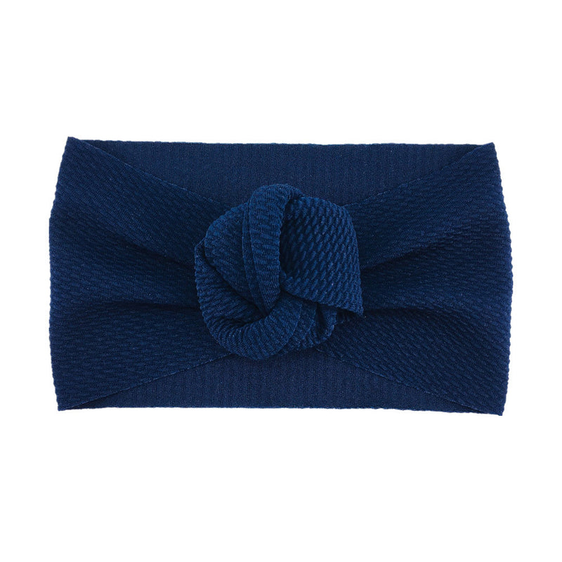 Baby Twill Bubble Rose Flower Headband Instagram-style Childrens Hair Accessory