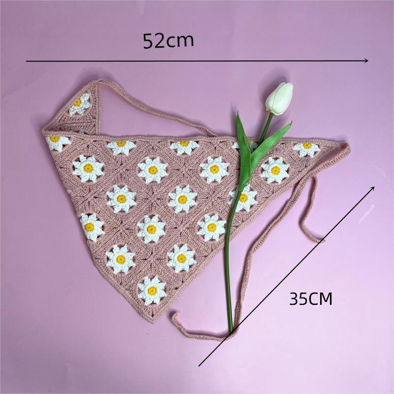 All-matching Triangular Binder Knitted Hair Band