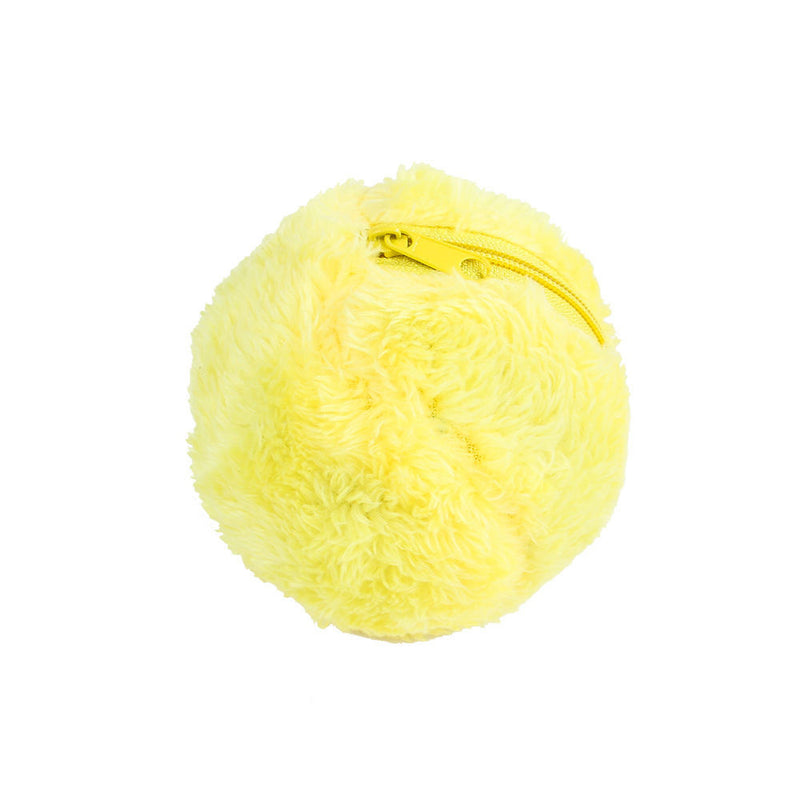 Brinquedo de Peluche Interativo Elétrico para Cão e Gato, Bola de Peluche para Alívio de Stress