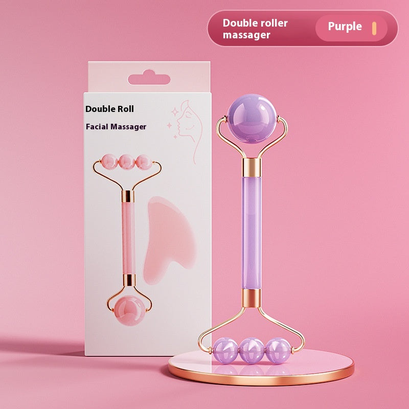 Jade-Roller für die Gesichts- und Augenmassage