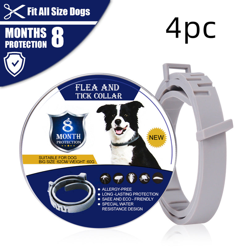 Coleiras para cão e gato para eliminar pulgas e repelir mosquitos