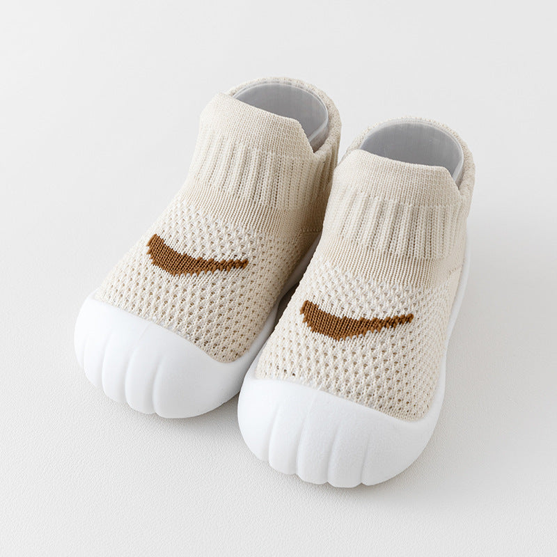 Frühling/Herbst Lauflernschuhe für Babys und Kleinkinder, atmungsaktiv, mit weicher Sohle