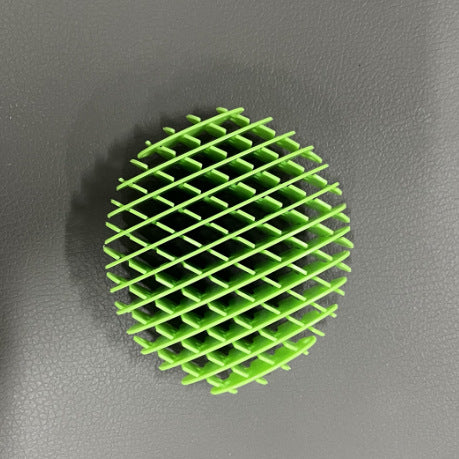 Brinquedo Sensorial de Mola de Plástico em Forma de Minhoca Colorida e Flexível para Alívio de Stress