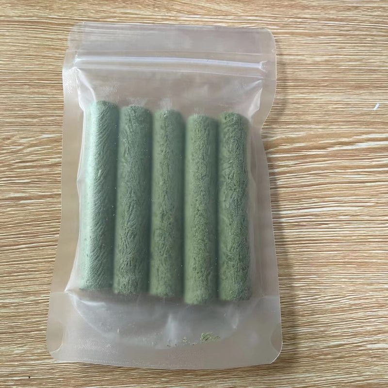 Gefriergetrocknete Katzengras-Sticks, 5 Stück, eine Packung dünne Sticks, gefriergetrocknet