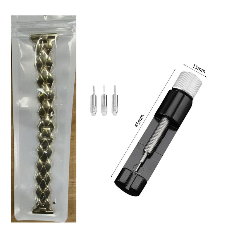 Metal Chain Steel Band Diamond Strap