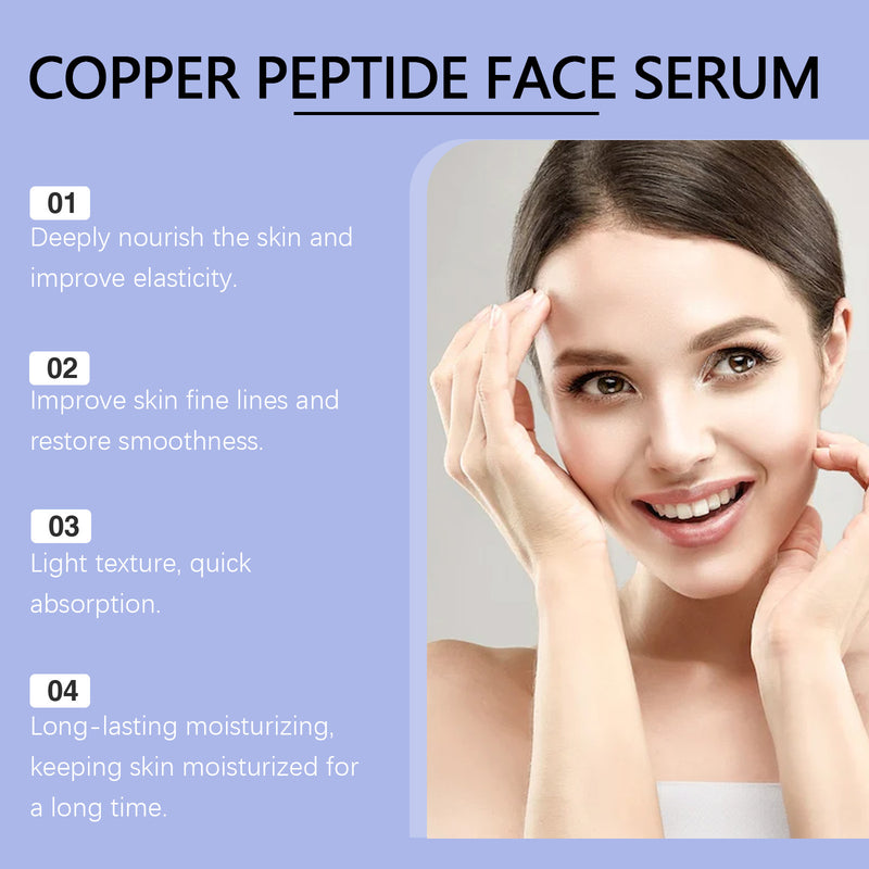 Copper Peptide Facial Liquid Hydrating, Moisturizing And Nourishing