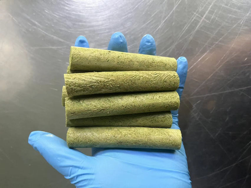 Gefriergetrocknete Katzengras-Sticks, 5 Stück, eine Packung dünne Sticks, gefriergetrocknet