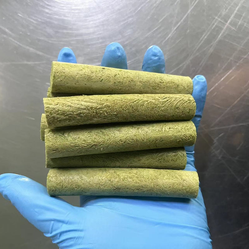 Gefriergetrocknete Katzengras-Sticks, 5 Stück, eine Packung dünne Sticks, gefriergetrocknet