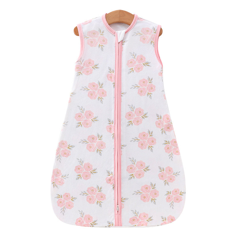 Newborn Summer Vest Sleeping Bag Baby Anti-kick Quilt