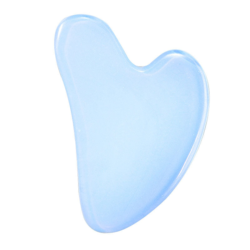 Heart-shaped Crystal Gua Sha Tool For Facial Massage