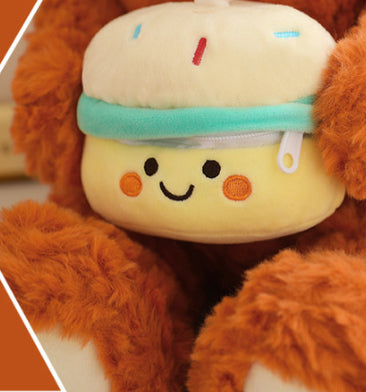 Cute Cake Teddy Bear Plush Toy