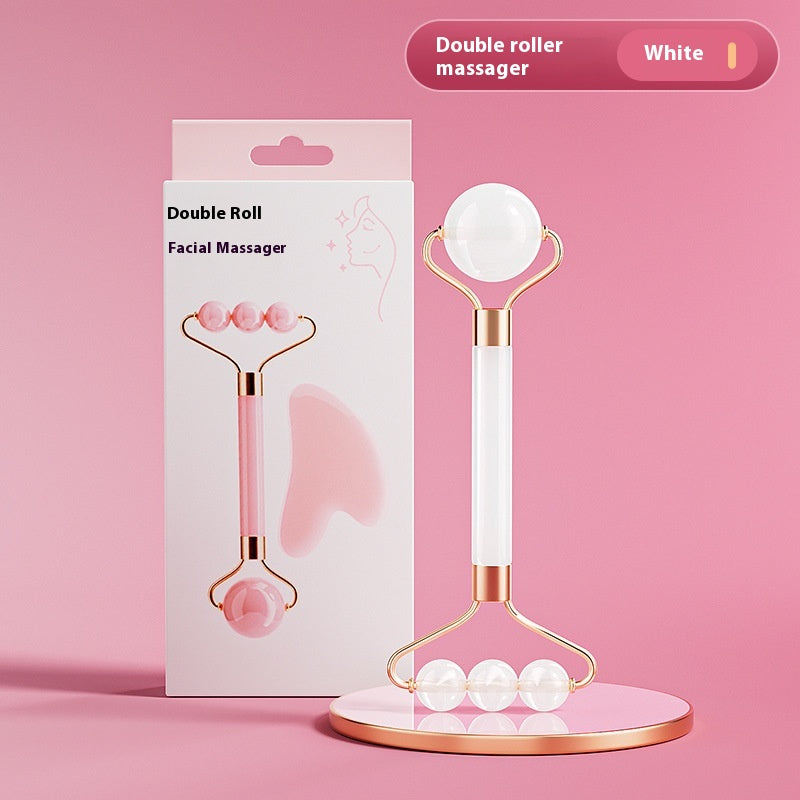 Jade-Roller für die Gesichts- und Augenmassage