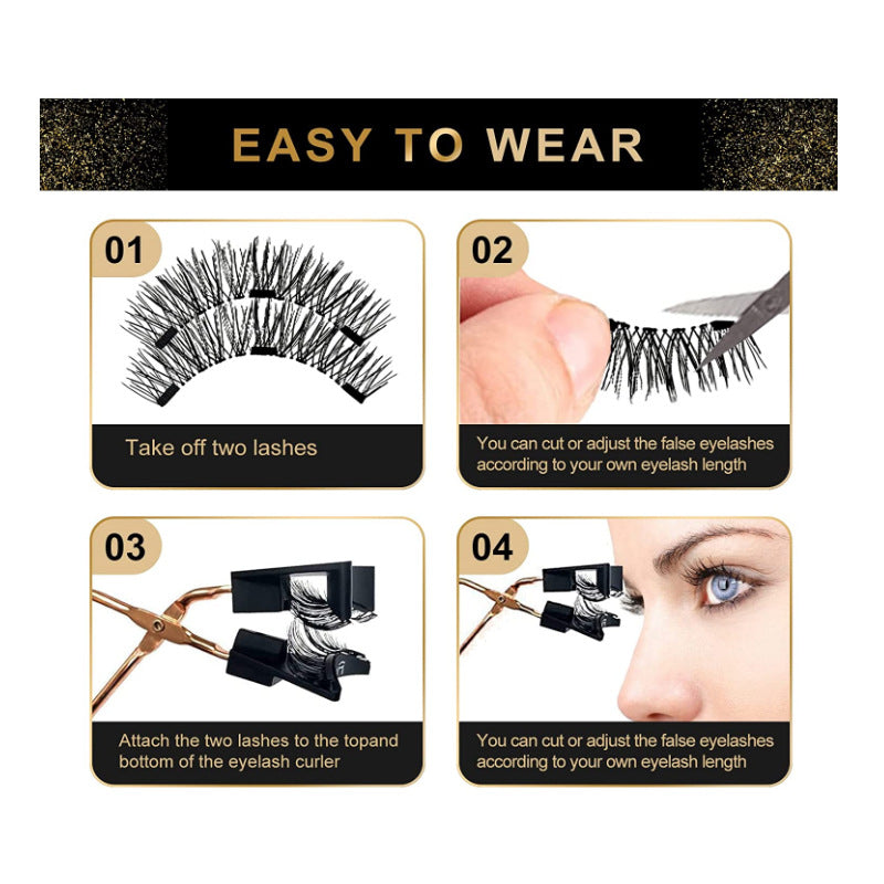Magnetic False Eyelash Clip Suit