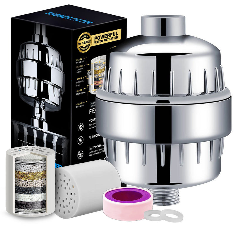 Cross-border Supply 10-16 Layers Bathing Machine Shower Water Purifier Shower Filter Shower Filter Filter Element