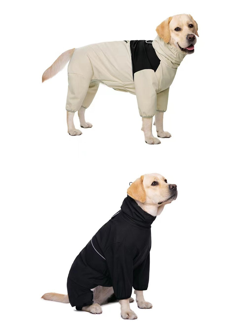 Shell Jacket Four-leg All-inclusive Dog Clothes Waterproof Windproof