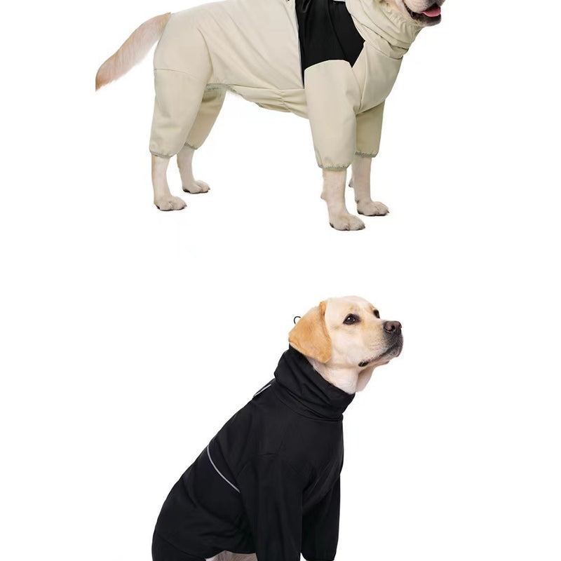 Shell Jacket Four-leg All-inclusive Dog Clothes Waterproof Windproof