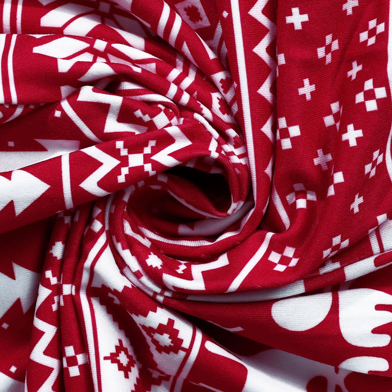 Weihnachts-Partnerlook für Eltern und Kind