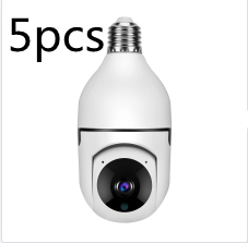 WLAN KAMERA 1080P Glühbirne 4-fach Zoom Kamera E27 Zuhause 5GWiFi Alarm Monitor