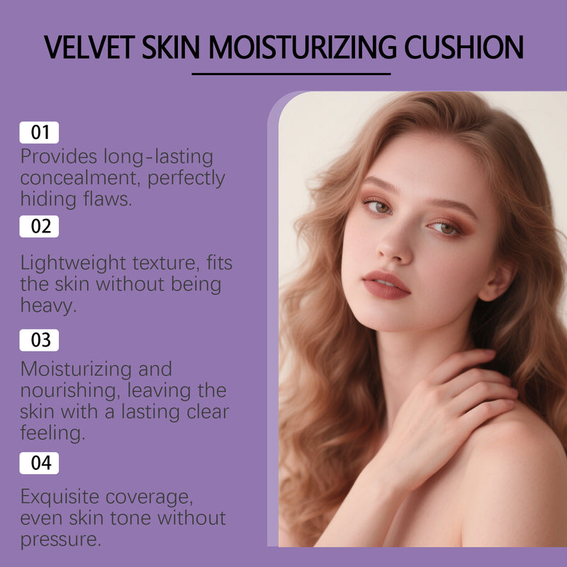 Samtiges Feuchtigkeits-Cushion-Make-up