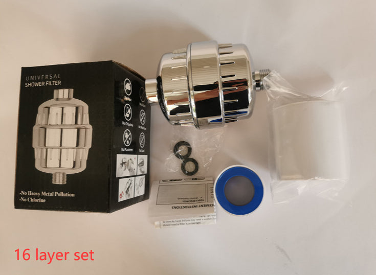 Cross-border Supply 10-16 Layers Bathing Machine Shower Water Purifier Shower Filter Shower Filter Filter Element