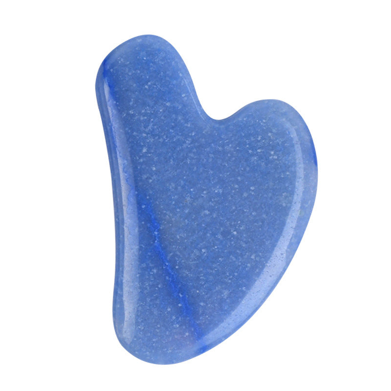 Heart-shaped Crystal Gua Sha Tool For Facial Massage