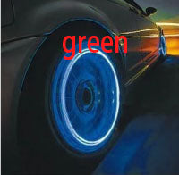 Luzes de pneu de automóvel Luzes de válvula Luzes de roda