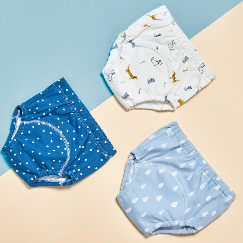 Gauze Baby Training Pants Pure Cotton Breathable 3 Pack