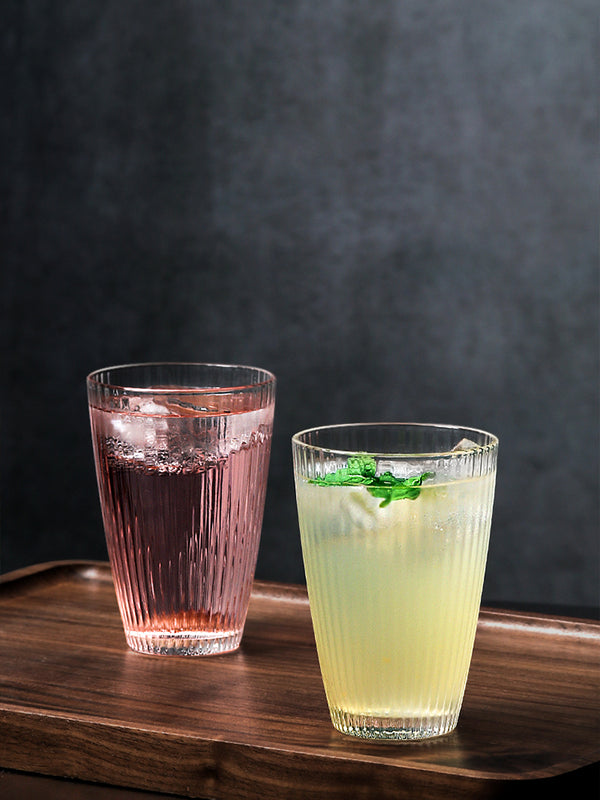 Japanese Style Heatresistant Striped Water Cup