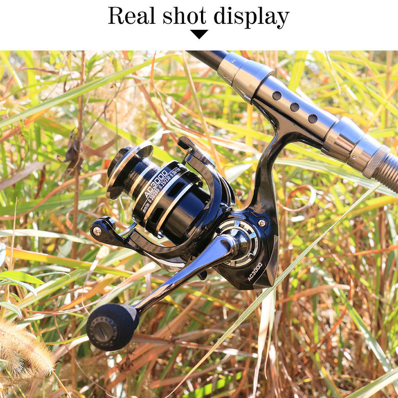 Fishing Wheel Metal Fishing Reel Bait Telescopic Fishing Rod Wheel