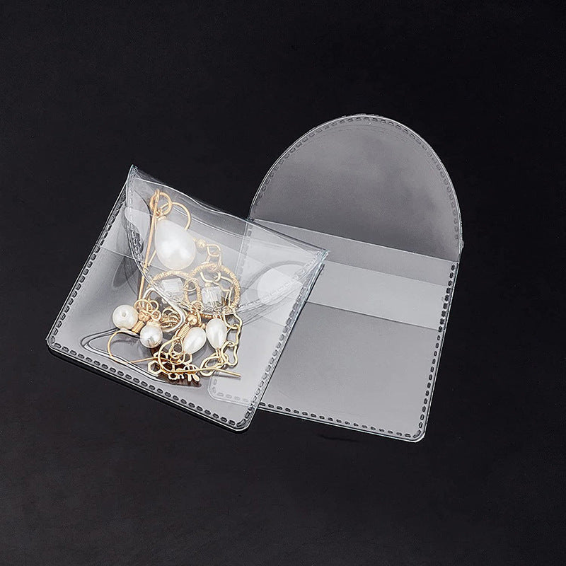 Plastic Soft Badge Bag Transparent Coin